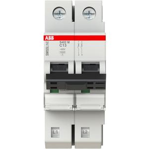 LS-Schutzschalter 2-polig 10kA C-Char 13A 2TE