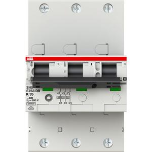 S753DR-K 35 sel. Haupt-LS SHU K-Char. 25kA 35A 3P