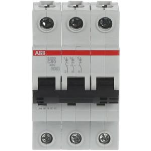 LS-Schutzschalter 3-polig 6kA /6kA C-Char 80A 3TE