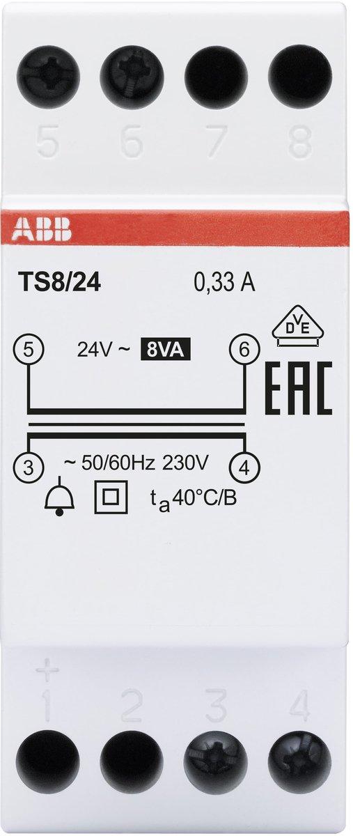 TS8/24 Klingeltransformator 8VA 24VAC