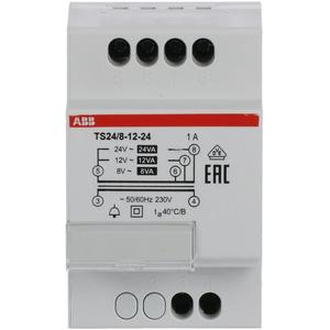 TS24/8-12-24 Klingeltransformator 24VA 8-12-24VAC