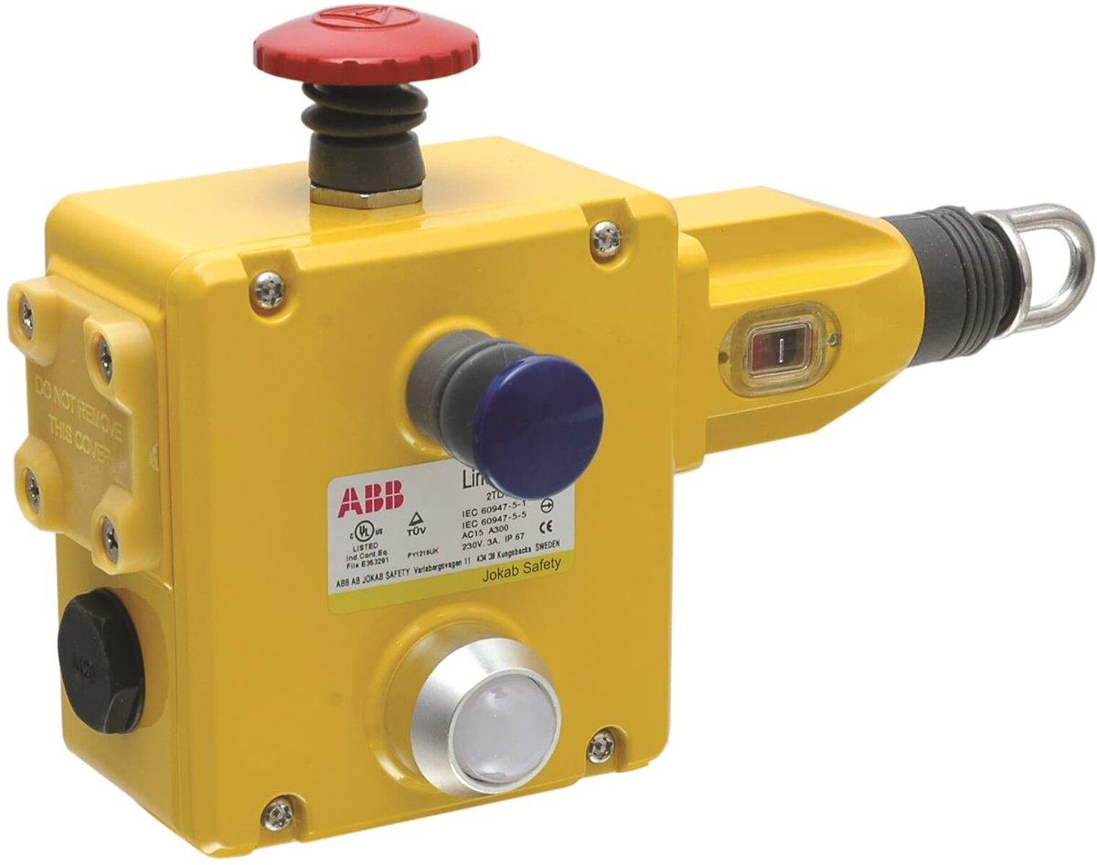 LineStrong3L Sicherheitsseilzugschalter 4NC + 2NO M20 LED Not-Halt-Vorricht.