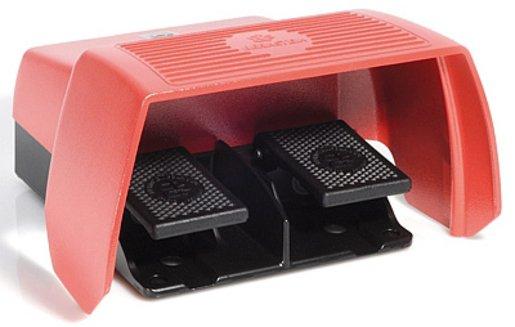 Fußschalter ALU 2-pedalig mit Haube Schleich 1Ö / 1S