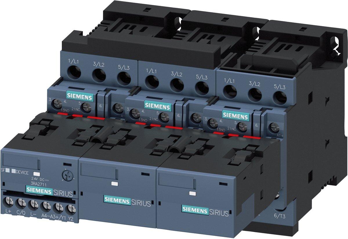 Stern-Dreieck-Kombination mit I/O-Link AC3 15/18,5kW/400V DC24V 3pol. S0
