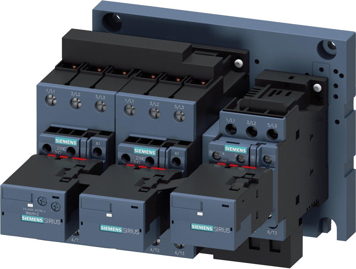 Stern-Dreieck-Kombination AC 3: 45kW/400V AC/DC 20-33V 3S+3Ö