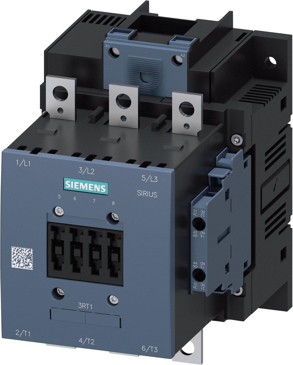 Schütz AC-3e,185A/90kW/400V 3-polig AC/DC110-127V 2S+2Ö Anschlussschiene/Schr..
