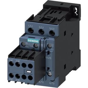 Schütz AC-3e 12 A/5,5 kW/400V 3-polig DC 220V 2S+2Ö Schraubanschluss