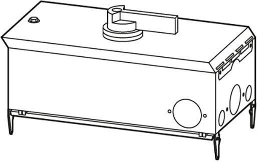 BD2-AK03X/FS125IEC-3 ABGANGSKASTEN 125A / 1X 3 POLIG IEC-GERADE ID2000 LASTTR..