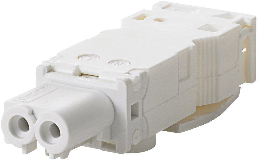 Zubehör Leuchte LED 025 AC-Buchse für Eingangsseite weiß