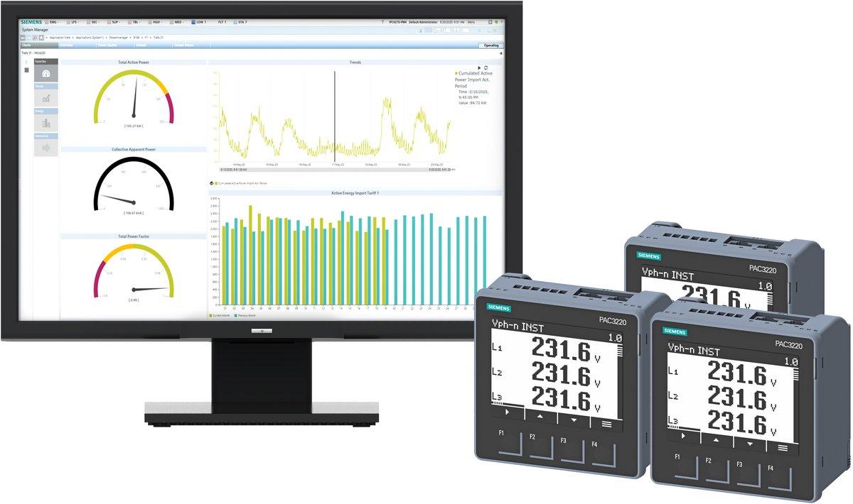 SENTRON powermanager Systempaket bestehend aus SENTRON powermanager Software