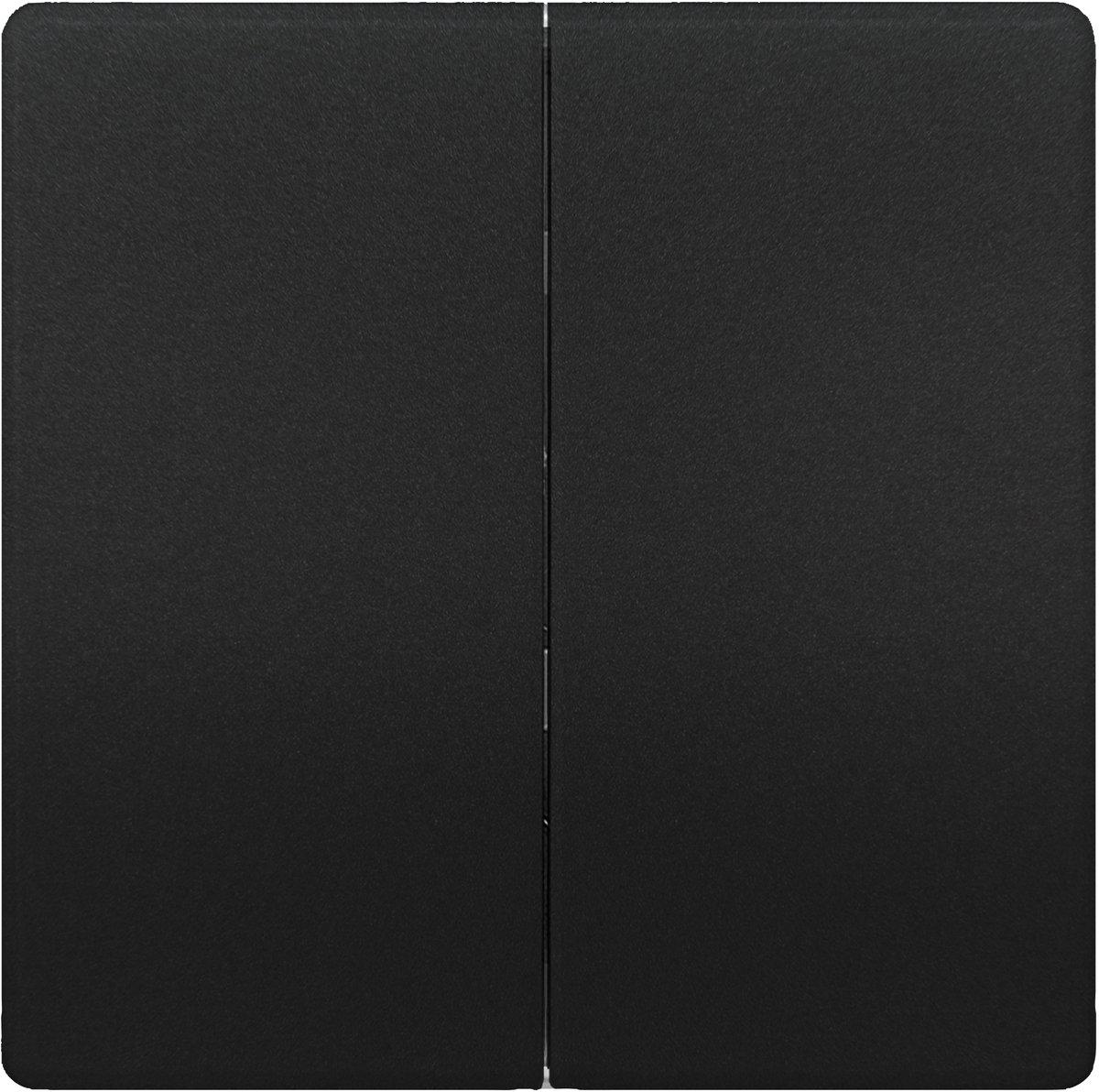 DELTA style Wippe 2-fach neutral für Serienschalter anthrazit