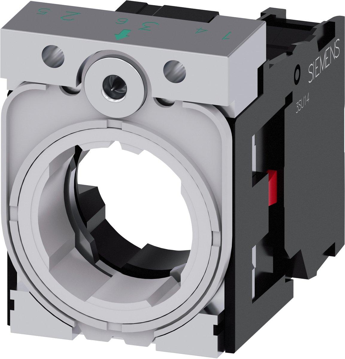 Halter für 3 Module Metall 1Ö Schraubanschluss