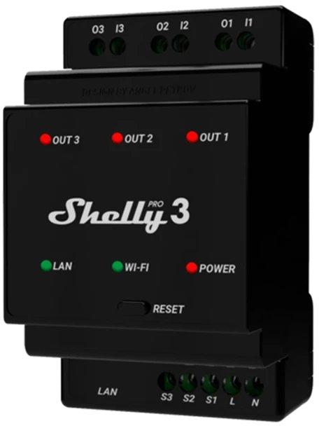 Professionelles 3-Kanal-Smart-Relais