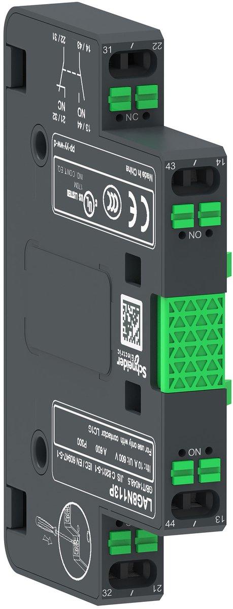 Hilfskontaktblock 1. Reihe - TeSys Giga Schütz LC1G 1S+1Ö Push-In-Klemmen