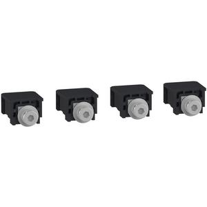 Schraub-Klemmen mit M6 Muttern und Schrauben bis 160A (4 Stk.) für ComPact NSXm
