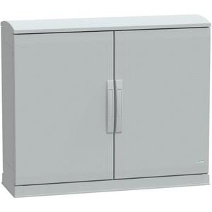 Polyestergehäuse bodenst. Vers.PLAZT m. offen.Sockel+Abdeck. 750x1000x320 IP44