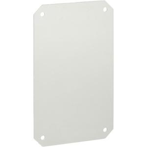 Isolierende Montageplatte aus Polyester für PLS-Gehäuse 36x72 cm