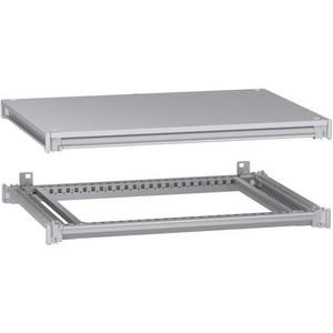 Unterer u. ober. Rahmen PanelSeT SFN f. elekt. Gehä. B 800 x T 600mm inkl. Dach