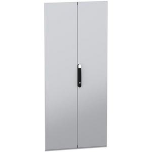 Einfache Türen PanelSeT SFN Spacial SM f. elekt. Gehä.  H 1800mm B 800mm 2er-Set