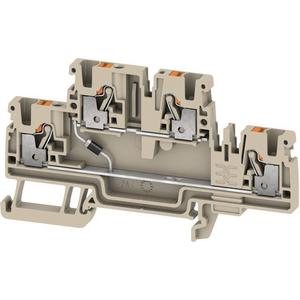 Reihenklemme 2,5 mm² PUSH IN A2T 2.5 EM1 D/2