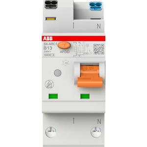 FlexLine AFDD Brandschutzschalter 1+N mit LS Char B 13A 6kA 2TE Baubreite