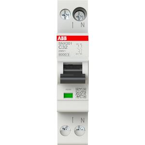 LS-Schutzschalter 1+N-polig 6kA C-Char 32A 1TE