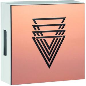 Zweiklang GONG 465A Bw/ku-p Quadro Polygon Kupferoptik