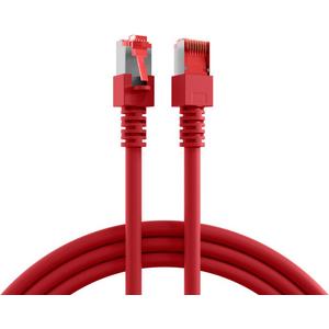 RJ45 Patchkabel S/FTP Kat.6 25.0m rot halogenfrei