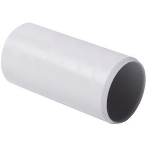 Muffe PVC für starres Rohr hellgrau 32 mm
