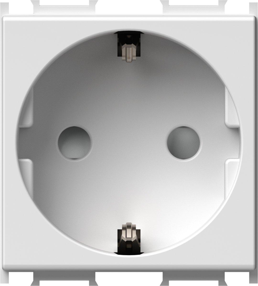 STECKDOSE SCHUKO+KS 2P+E 16A 250V weiß