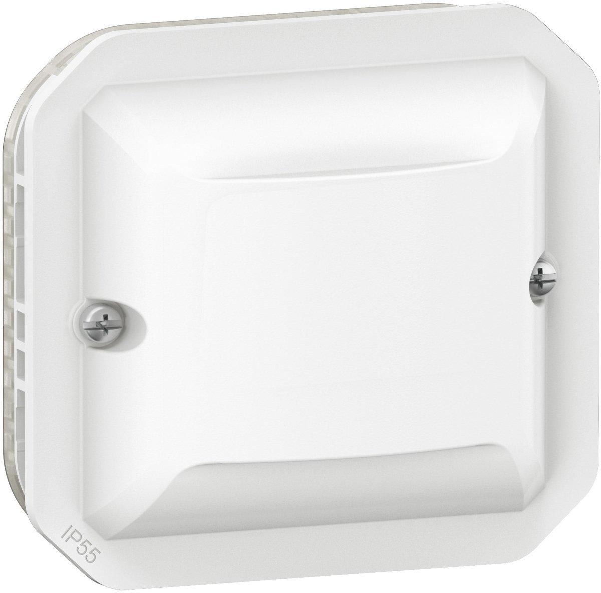 PLEXO NEW 3-Leiter FR-Bewegungsmelder IP55 170° 500W LED Farbe: Grau/Weiß