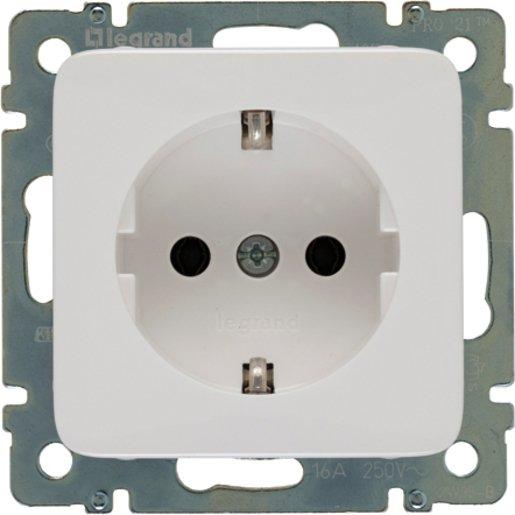 Steckdose (SL) Creo ultraweiß