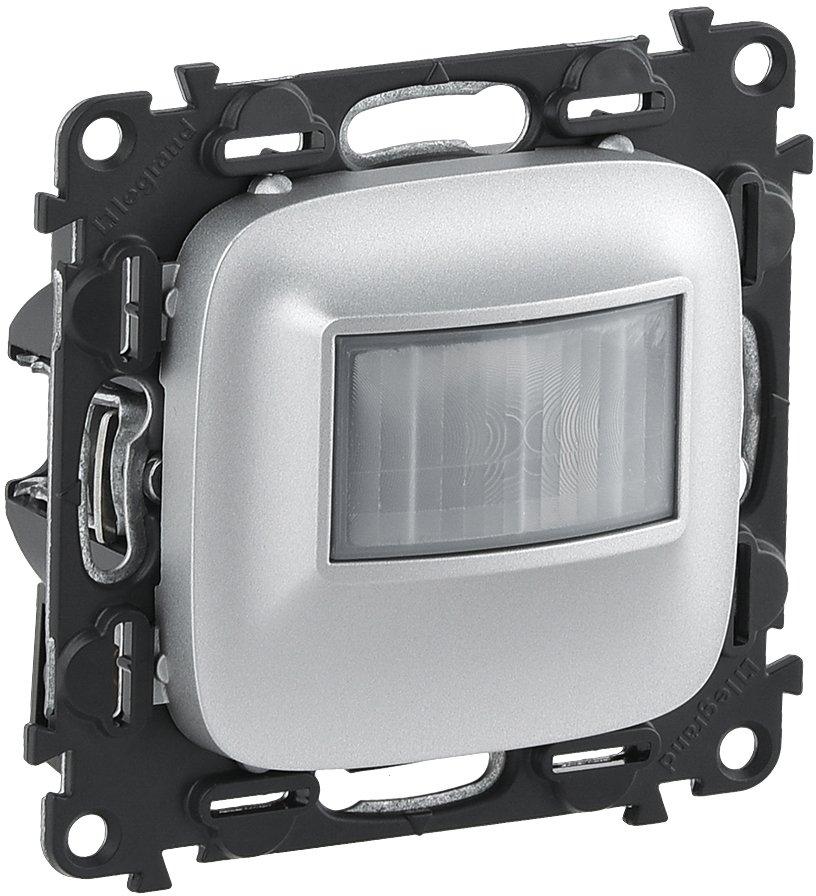 VALENA ALLURE 2-Leiter Bewegungsmelder 170° 100W LED Farbe: Aluminium