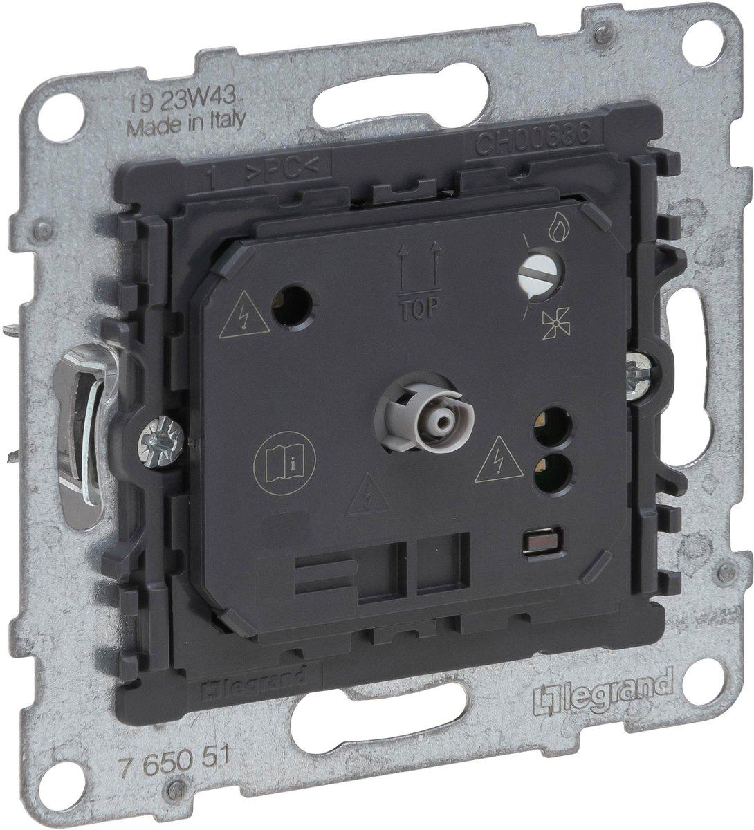 SEANO Einsatz elektronisches Raumthermostat mit Wechselkontakt