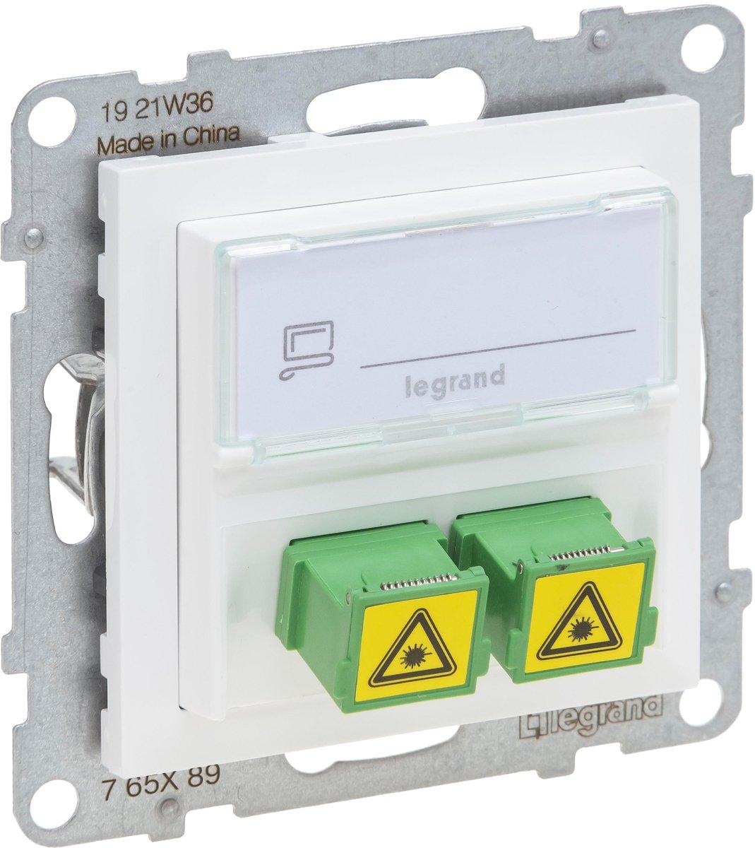 SEANO SC/APC Monomode Glasfaser-Steckdose 2 Glasfaserkabeln Duplex Adapter UW