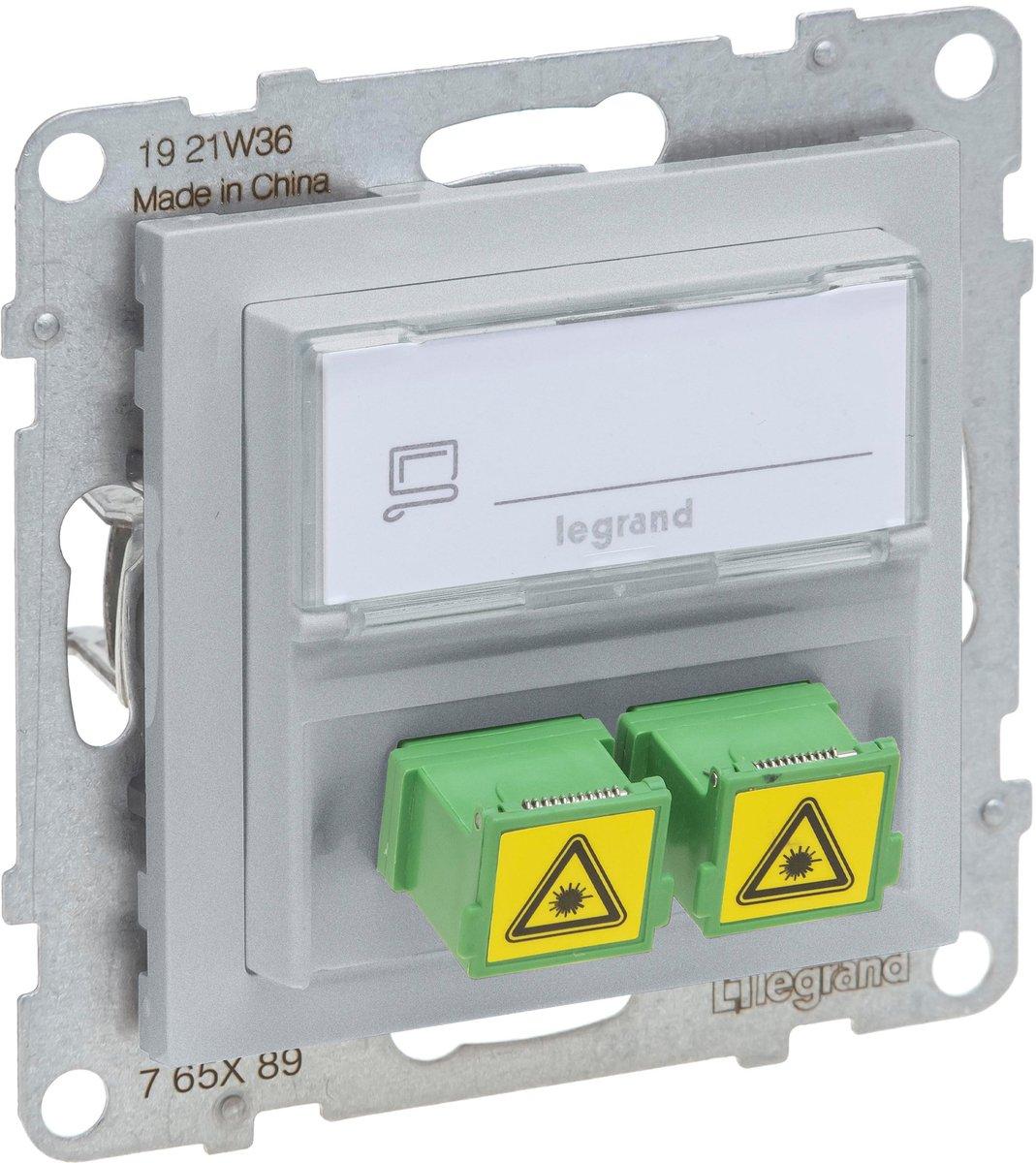 SEANO SC/APC Monomode Glasfaser-Steckdose 2 Glasfaserkabeln Duplex Adapter AL
