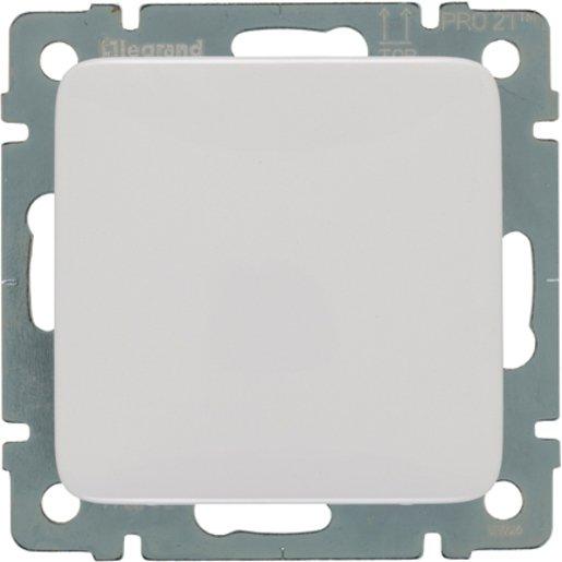 Blindabdeckung mit Tragring Creo ultraweiß