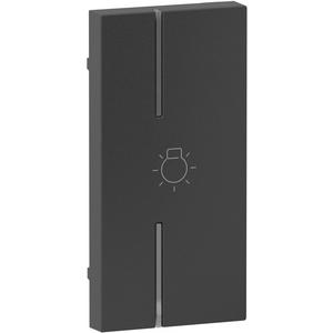 Seano 1-modulige rechts Tastenabdeckung MyHome Symbol "Licht" Farbe Anthrazit