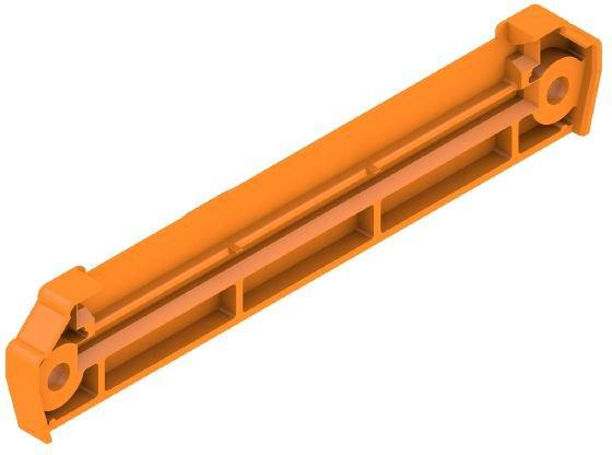 Abschlussplatte RS 80 orange Abschlussplatte Breite: 17 mm