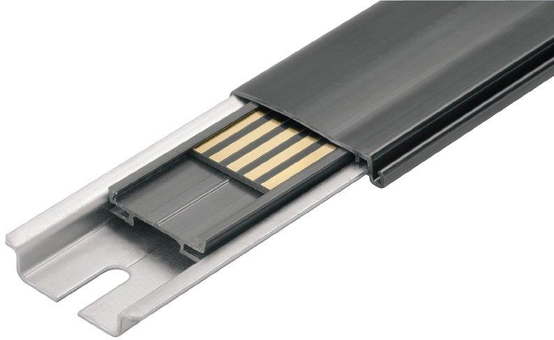 OMNIMATE Housing - Serie CH20M Länge: 250 mm Breite: 25.1 mm