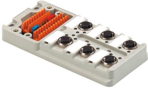 Passiver Sensor-/Aktor-Verteiler (ohne Leitung) Unterteile Haubenversion Anzahl