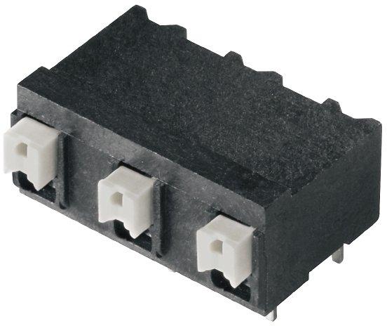 Leiterplattenklemme 7.62 mm Polzahl: 2 Leiterabgangsrichtung: 90° PUSH IN