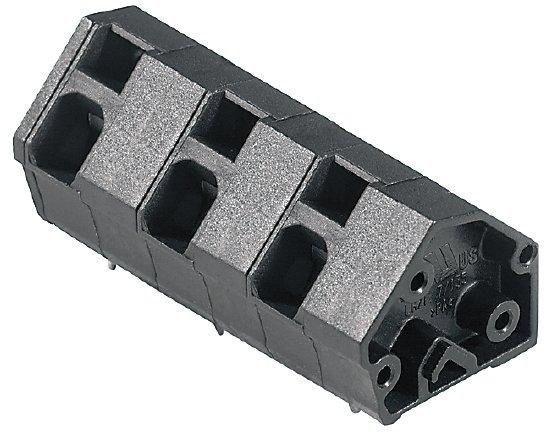 Leiterplattenklemme 10.00 mm Polzahl: 10 Leiterabgangsrichtung: 135° Zugfederans