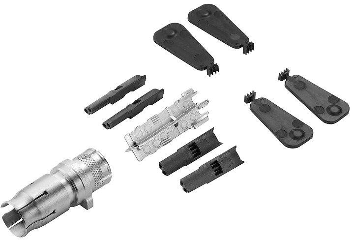 Modul-Einsatz (Industriesteckverbinder) Polzahl: 8