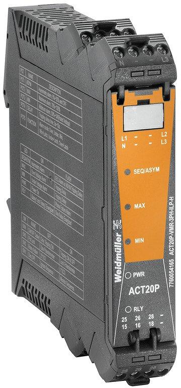 Grenzwertgeber Eingang: Spannung 3-phasig Relaisausgang Eingang : 180..500 VAC