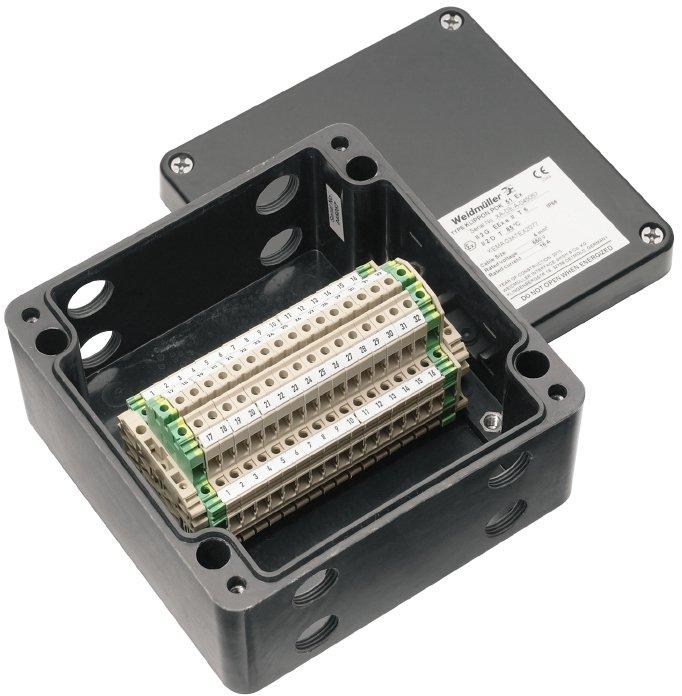 Klemmenkasten ATEX ll 2GD T85°C Ex e ll T6 KLIPPON POK 161609 EX KL SET 32W4 S B