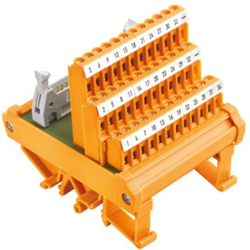 Übergabemodul mit Klemme Steckverbinder Steckverbinder nach IEC60603-13/DIN41651