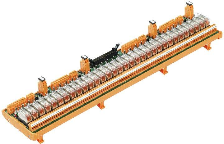 Übergabemodul mit Relais RCL LMNZF 5.08mm Zugfederanschluss 2 x Steckverbinder