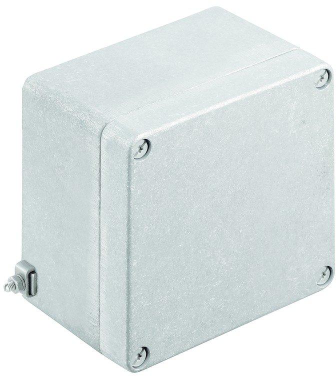 Ex-Metallgehäuse 122 x 120 x 81 mm unbehandelt Flanschplatte: Nein M6 Torxedelst