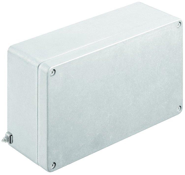 Ex-Metallgehäuse 260 x 160 x 91 mm unbehandelt Flanschplatte: Nein M6 Torxedelst